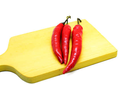 Red chilli peppers, hot