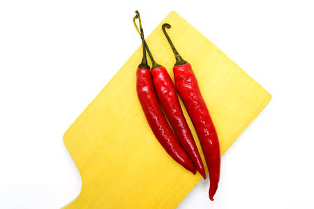 Red chilli peppers, hot