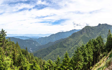 View from Mitumine Shrineのeditorial素材
