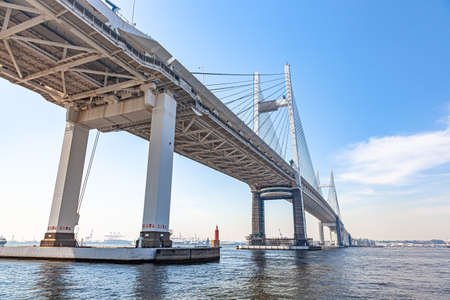 Yokohama Bay Bridgeの写真素材