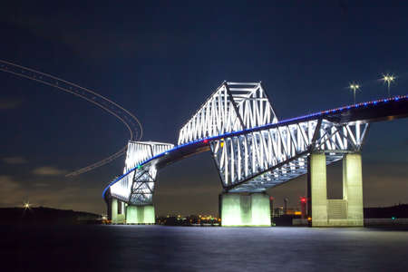Tokyo Gate Bridge at night