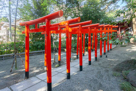 Atami Kimiya Shrine Toriiのeditorial素材