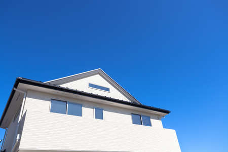 Newly built house image