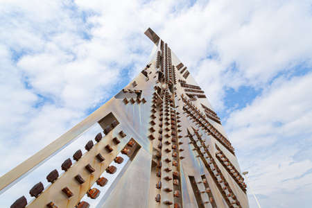 Umihotaru Parking Area on the Tokyo Bayのeditorial素材