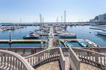 Atami Yacht Harborのeditorial素材