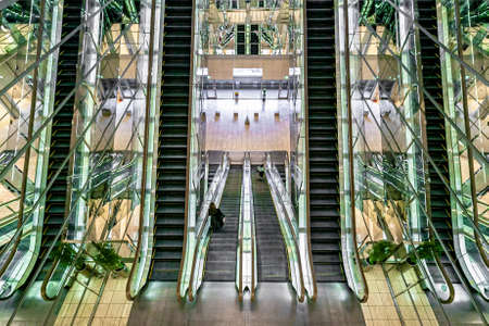 Ginza Yurakucho Marion Escalatorのeditorial素材