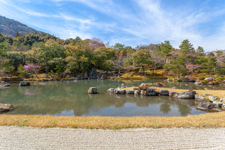 Tenryu-ji Temple Sogen pondのeditorial素材