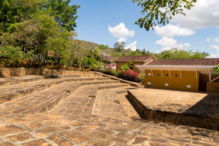 Landscapes in Barichara - Colombiaの写真素材