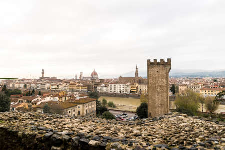 Awesome Cityscapes from Piazzale Michelangelo Lookout in Florence, Italy.