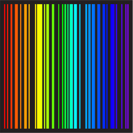 Background - stripes in rainbow colorsのイラスト素材