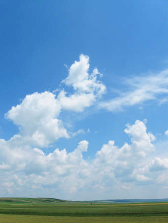 Sky With Fluffy Clouds Sky With Fluffy Clouds
