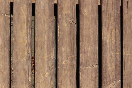 Old rustic wood plank background textureの写真素材