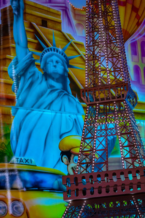 The statue of Liberty in Vienna, Austria.の写真素材