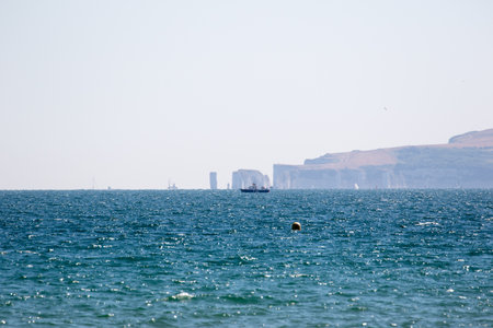 view of the sea and the city of Sevastopol, Crimeaの写真素材