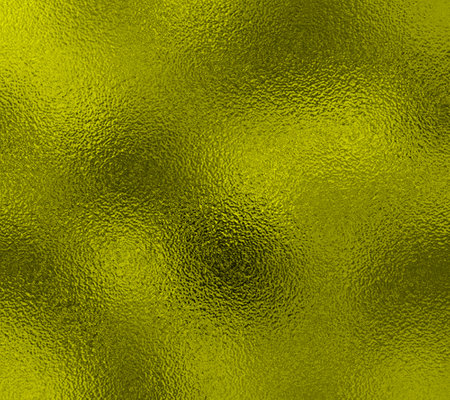 Dark Yellow foil glass texture background. Abstract gradient bright light reflection and shiny rough texture surface. Glass effect backgroundの写真素材