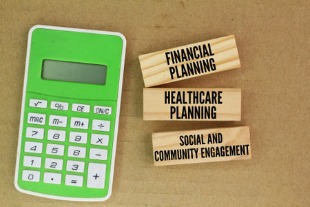 calculator with three old age plans namely Financial Planning, Healthcare Planning and Social and...