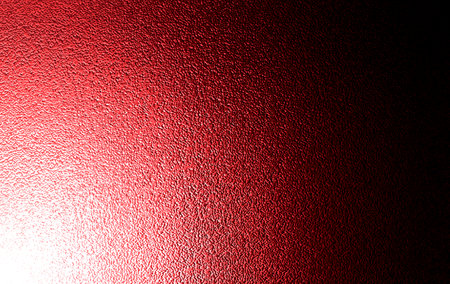 Light Red foil texture glass effect background. Red on metal surface , Light on texture.の写真素材