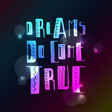 Inspirational and encouraging quote. Vector hand lettering. Perfect poster or card design. Typographic vector. Hand drawn doodle text.のイラスト素材