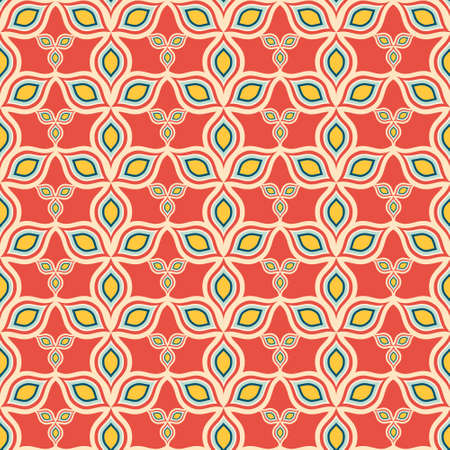 Perfect graphical seamless pattern. Geometrical texture made in vector. Unique background for invitations, cards, websites.のイラスト素材