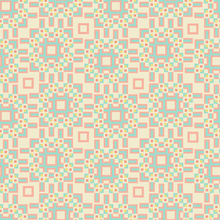 Perfect graphical seamless pattern. Geometrical texture made in vector. Unique background for invitations, cards, websites.のイラスト素材