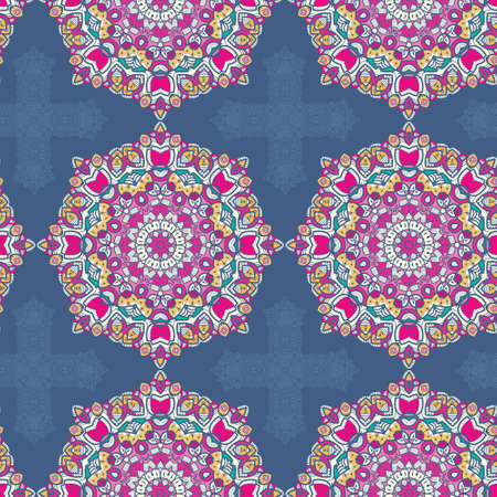 Perfect graphical seamless pattern. Geometrical texture made in vector. Unique background for...