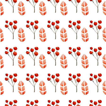 Handpaint watercolor vector seamless pattern. Perfect hand drawn texture for invitations, cards, DIY projects, web sites or for any other design.のイラスト素材