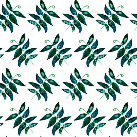 Floral watercolor seamless pattern. Beautiful vector hand drawn texture. Romantic background for web pages, wedding invitations, save the date cards. Watercolor vector.のイラスト素材