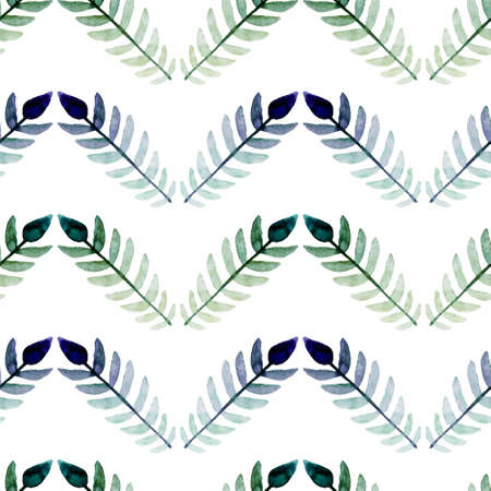 Floral watercolor seamless pattern. Beautiful vector hand drawn texture. Romantic background for web pages, wedding invitations, save the date cards. Watercolor vector.のイラスト素材