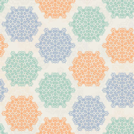 Perfect graphical seamless pattern. Geometrical texture maed in vector. Unique background for invitations, cards, websites.のイラスト素材