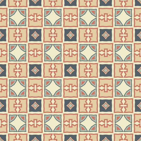 Perfect graphical seamless pattern. Geometrical texture made in vector. Unique background for invitations, cards, websites.のイラスト素材