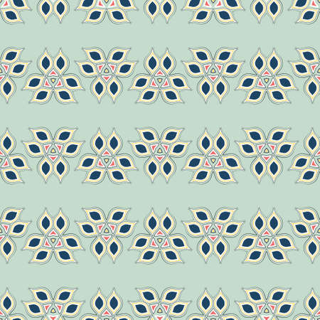 Perfect graphical seamless pattern. Geometrical texture made in vector. Unique background for invitations, cards, websites.のイラスト素材