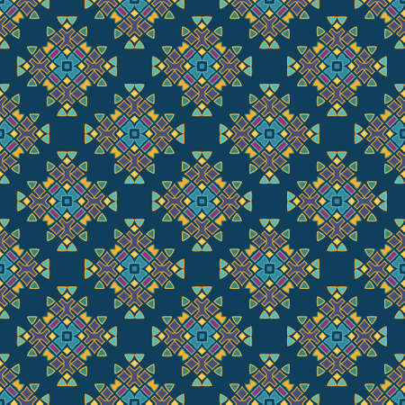 Perfect graphical seamless pattern. Geometrical texture made in vector. Unique background for invitations, cards, websites.のイラスト素材
