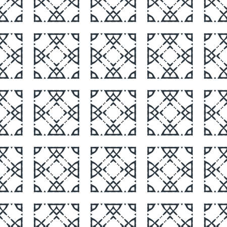 Perfect graphical seamless pattern. Geometrical texture made のイラスト素材
