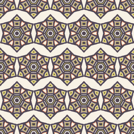 Perfect graphical seamless pattern. Geometrical texture made in vector. Unique background for invitations, cards, websites.のイラスト素材