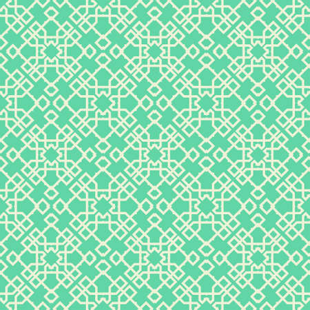 Simple geometrical background for cards, invitations, web pages. Arabic seamless pattern. Ornamental texture.のイラスト素材