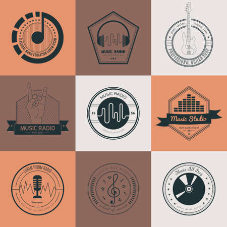 Collection of music のイラスト素材
