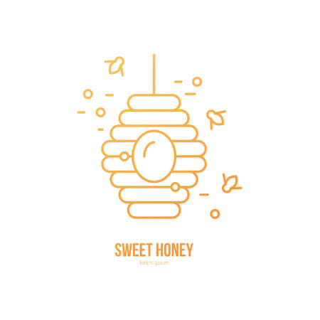 Beehive logoのイラスト素材