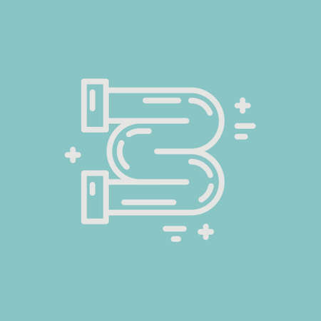 Modern line style for repair or plumbing service providerのイラスト素材