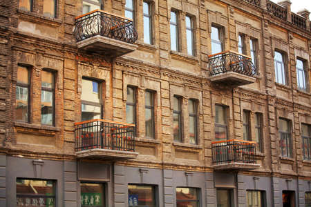 outside wall of Baroqueのeditorial素材