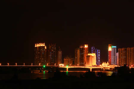 night in Harbinのeditorial素材