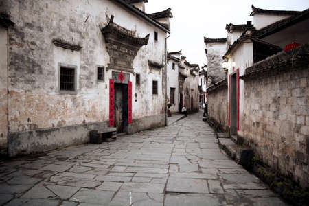 China Yixian Xidi Streetのeditorial素材