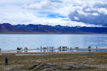 Namtso landscapeの写真素材