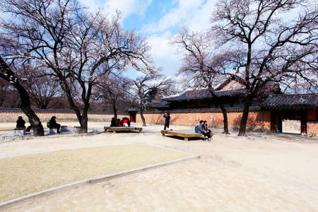 Korea Seoul's gyeongbok Palaceのeditorial素材