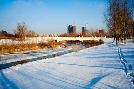 Winter Riverのeditorial素材