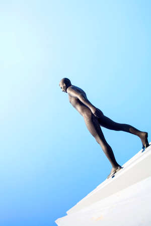 Sculpture man bodyのeditorial素材