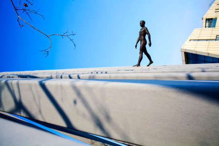 Sculpture man bodyのeditorial素材