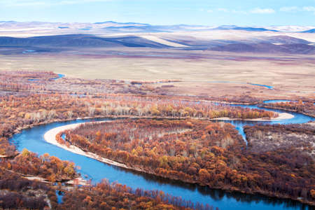 Ergun wetlandの写真素材