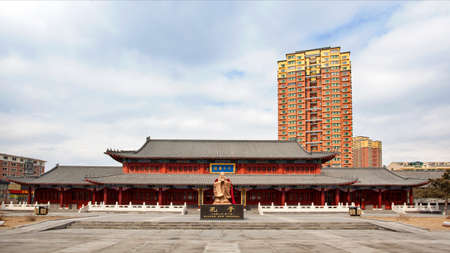 Confucian Temple in Changchun Temple of Confuciusのeditorial素材