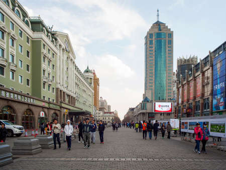 Central Avenue street  viewのeditorial素材