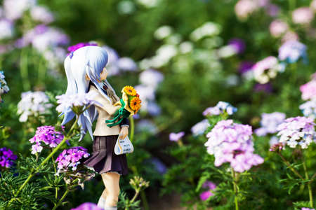 animation's character of Angel Beatsの写真素材